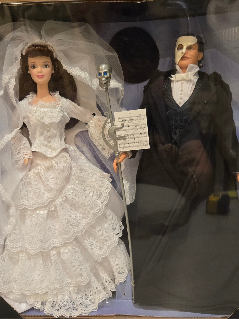 Vintage Designed For FAO Schwarz Phantom Of The Opera Barbie And Ken Dolls